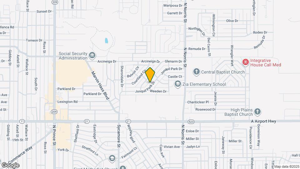 1812 Jonquil Park Dr Map and Location Details