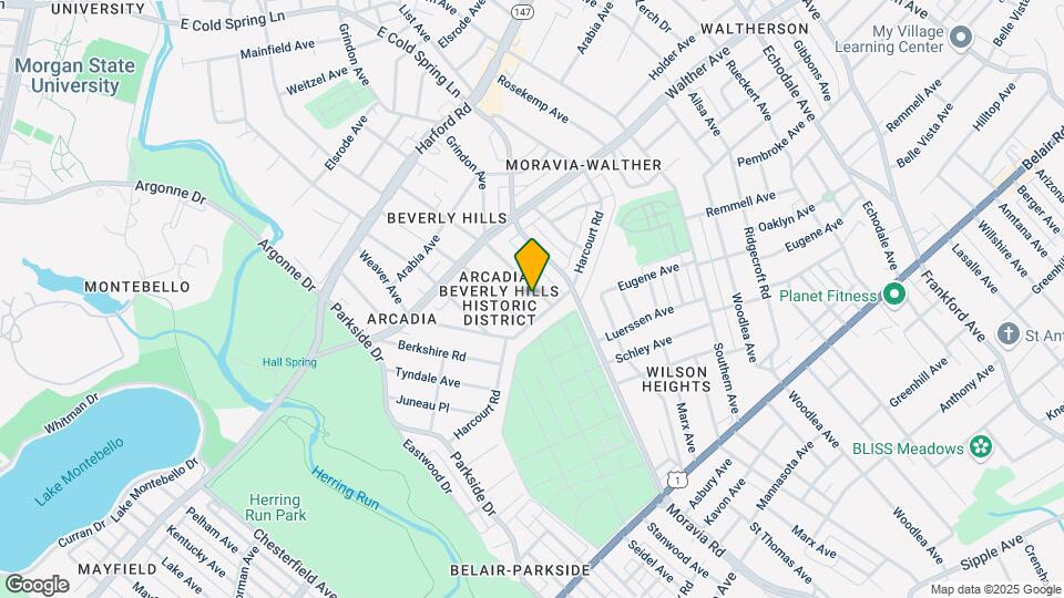 3311 Beverly Rd Map and Location Details