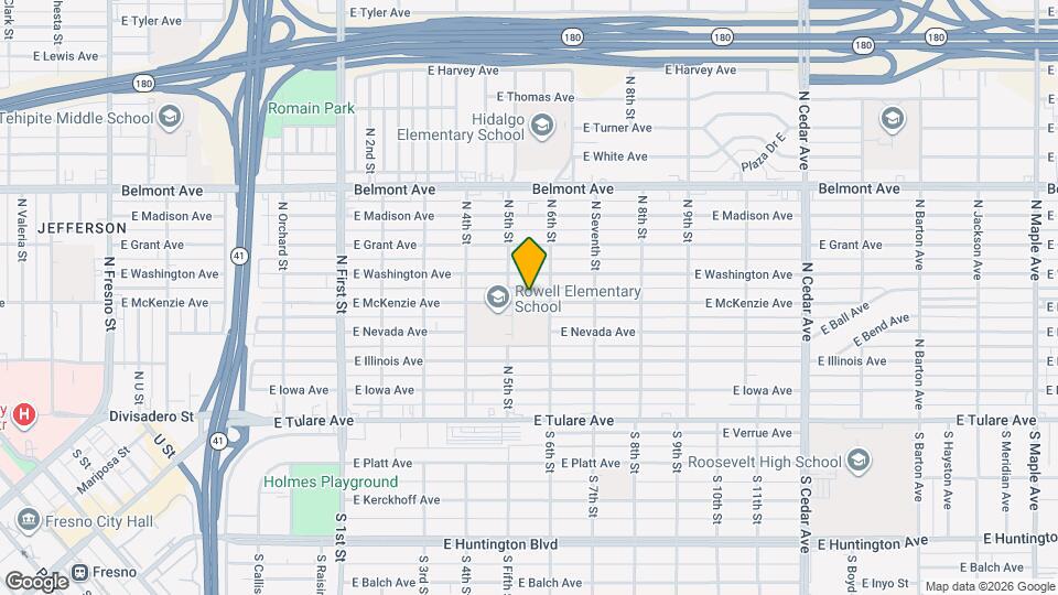 3529 E McKenzie Ave Map and Location Details