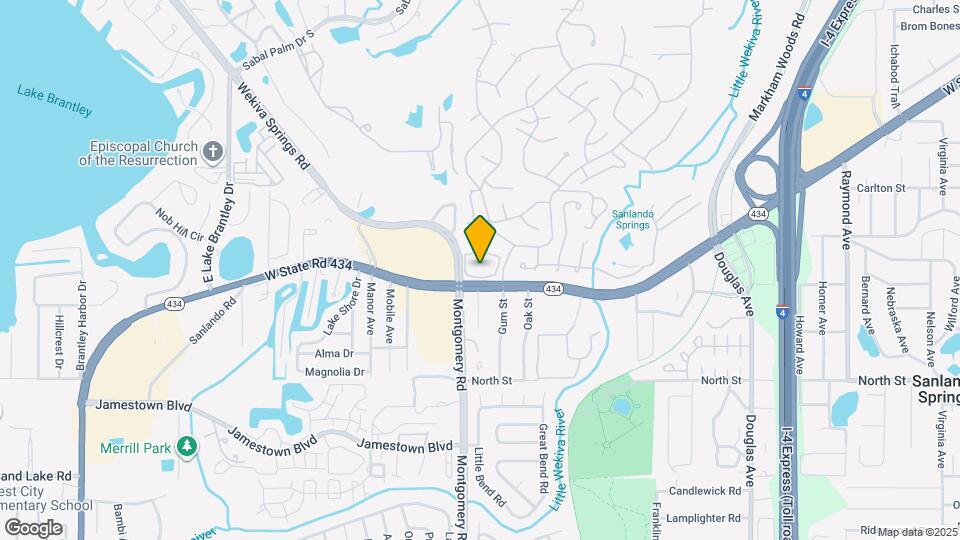 252 Crown Oaks Way Map and Location Details