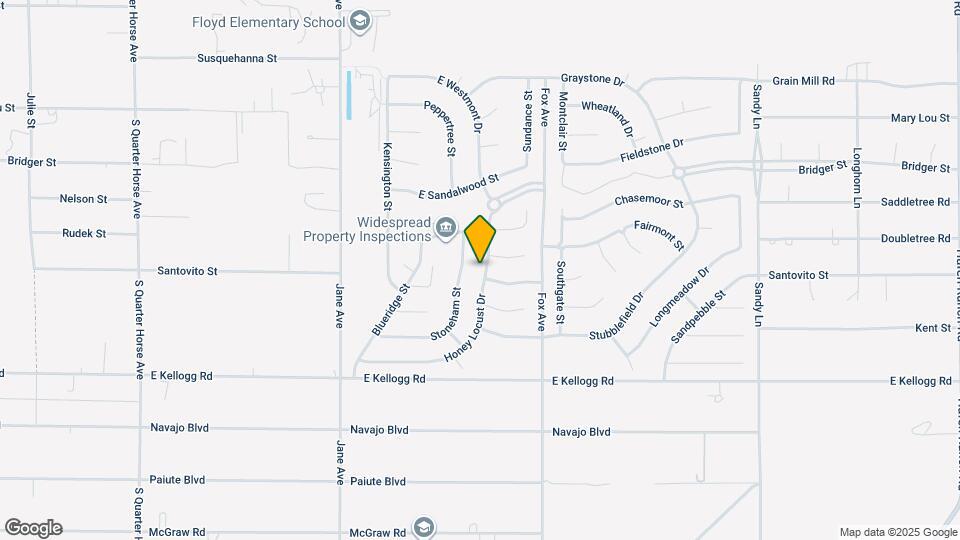 4920 Honey Locust Dr Map and Location Details