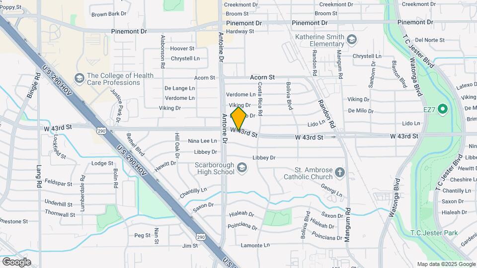 5405 W 43rd St Map and Location Details