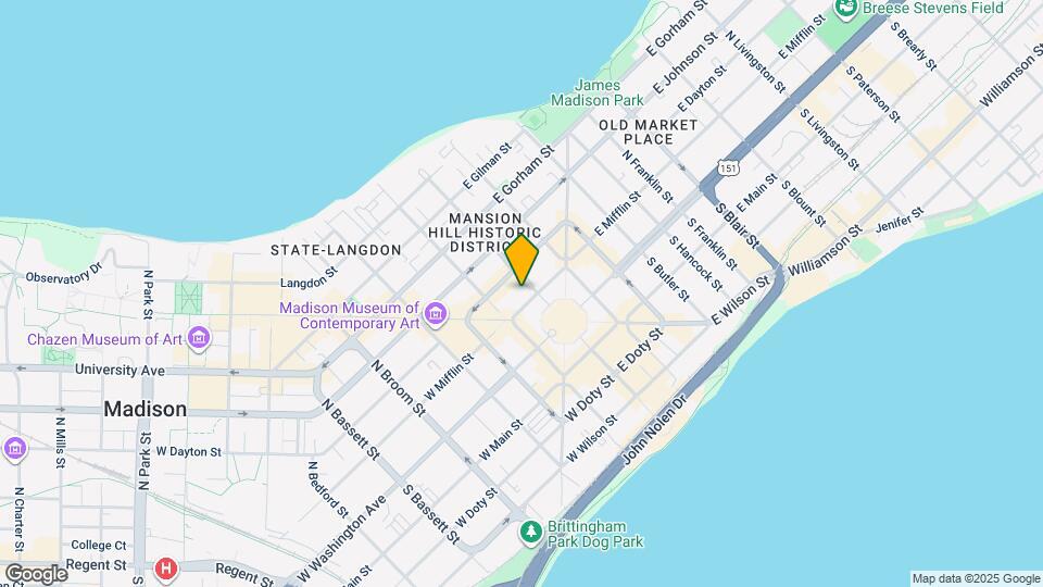 10 W Mifflin St Mapa y Detalles de la Ubicación