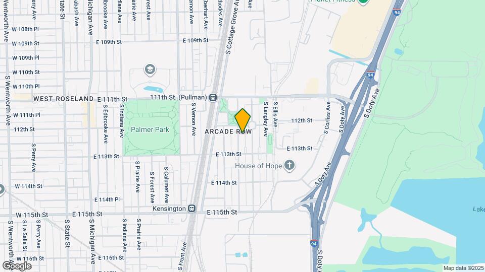 11221 S Saint Lawrence Ave Map and Location Details