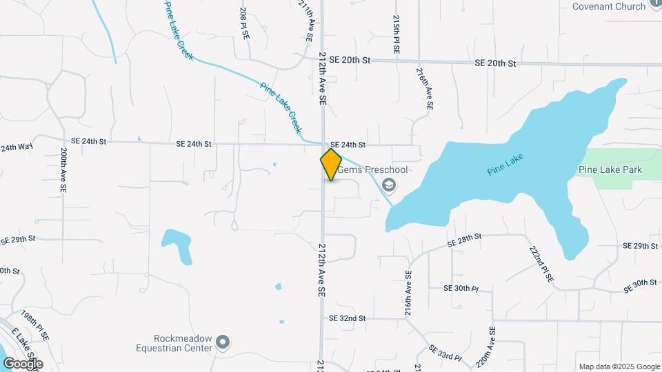 21217 SE 25th St Map and Location Details