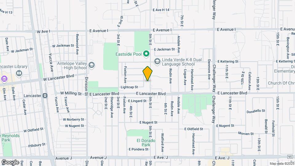 44841 5th St E Map and Location Details
