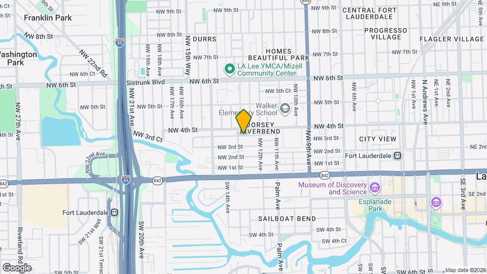 1312 NW 3rd Ct Map and Location Details