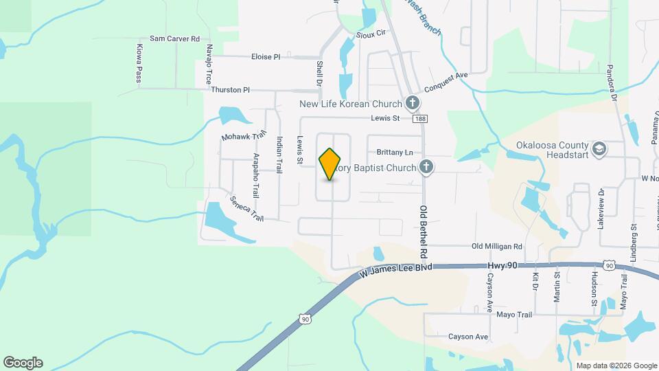 5438 Lee Farm Blvd Map and Location Details