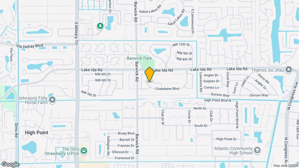 707 W Boulevard Chatelaine Map and Location Details