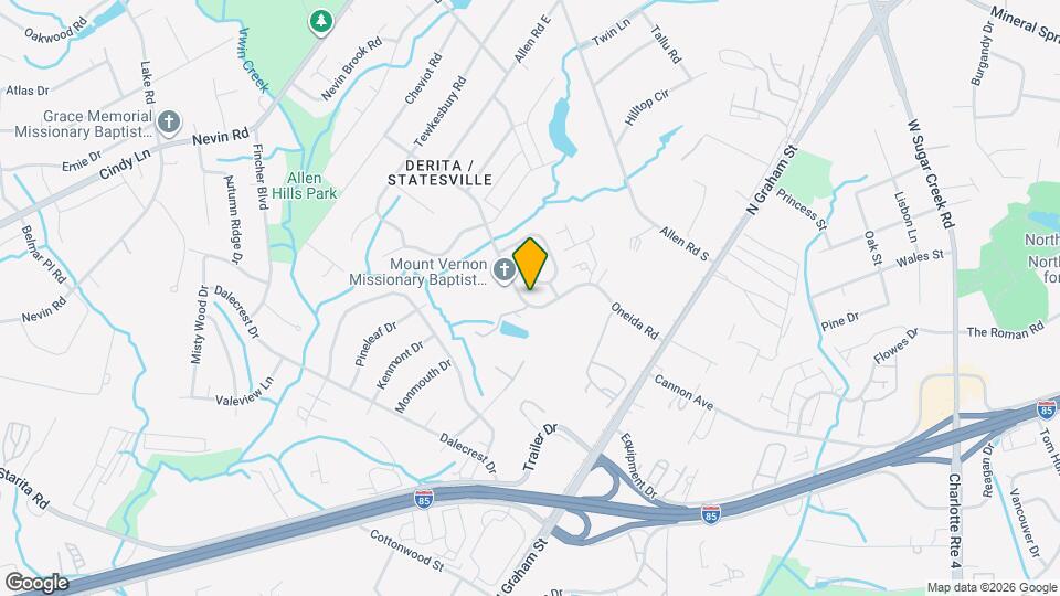 2800 Oneida Rd Map and Location Details