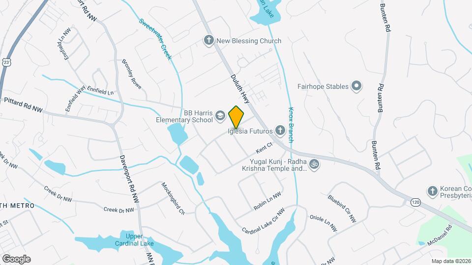 3102 Claiborne Dr NW Map and Location Details