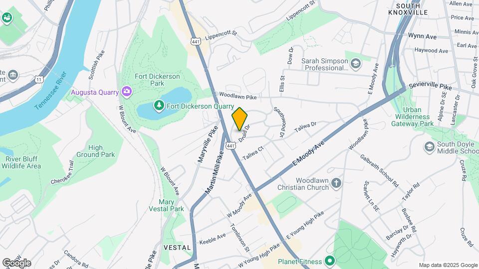 131 Druid Dr Map and Location Details