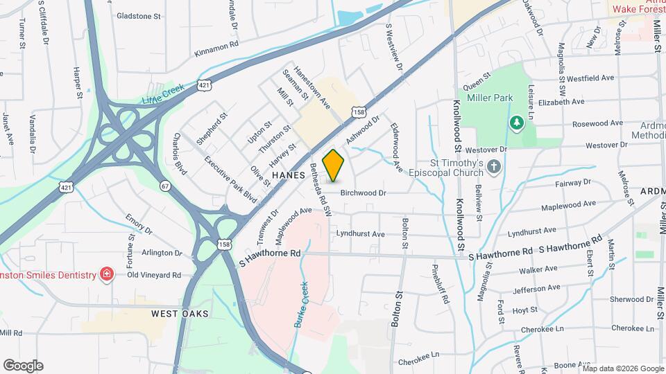 2921 Birchwood Dr Map and Location Details