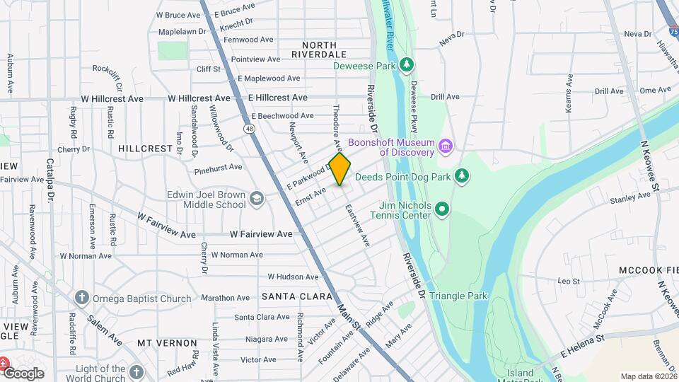 2327 Eastview Ave Map and Location Details