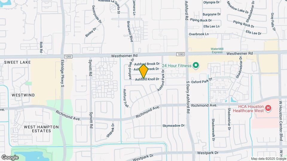 12811 Ashford Knoll Dr Map and Location Details