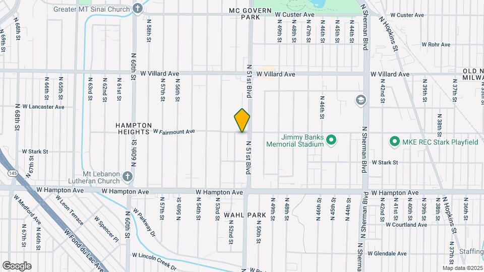 5117 W Fairmount Ave Map and Location Details