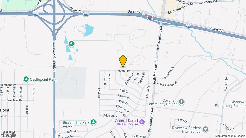 1205 Nectar Dr Map and Location Details