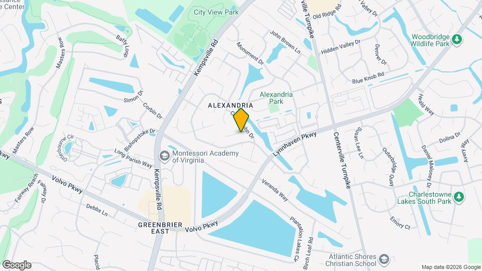 5913 Chain Bridge Rd Map and Location Details