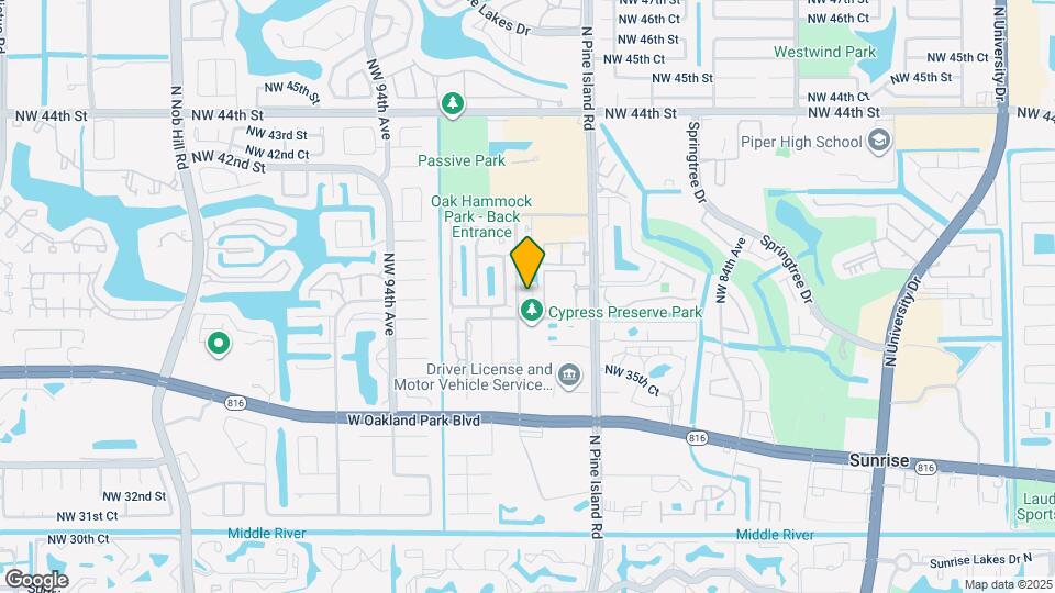 3873 NW 90th Ave Map and Location Details