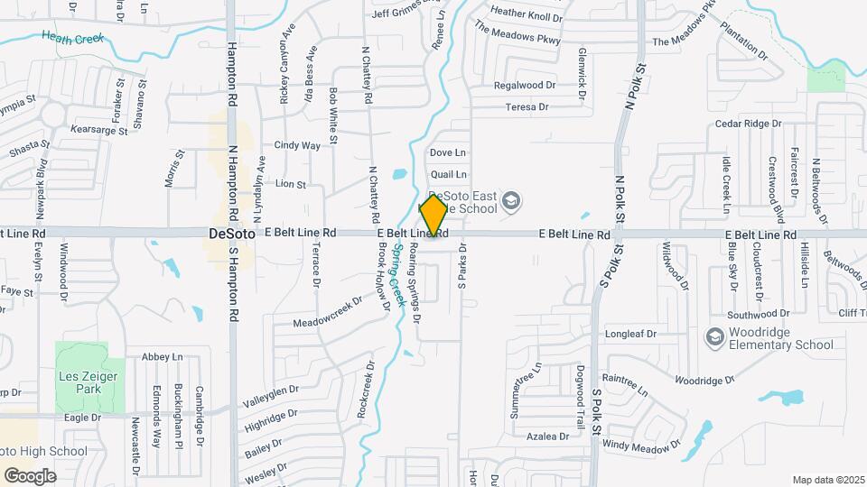 506 E Belt Line Rd Map and Location Details