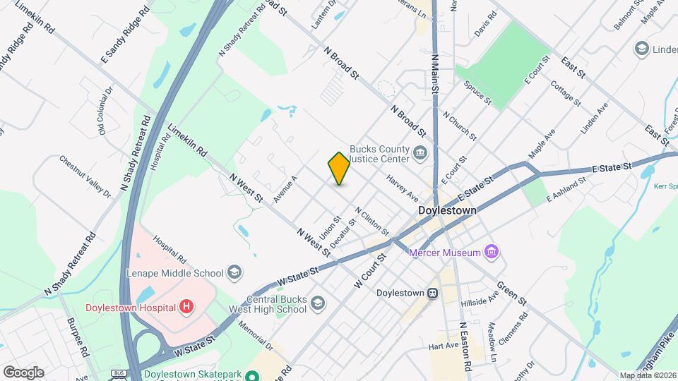 161 N Clinton St, Unit 2nd floor Map and Location Details