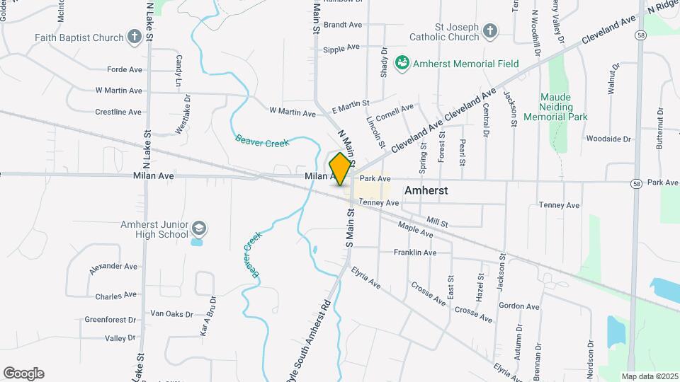 142 Beaver Ct, Unit Apt 2 Map and Location Details