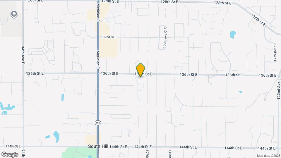 10634 136th St Ct E Mapa y Detalles de la Ubicación