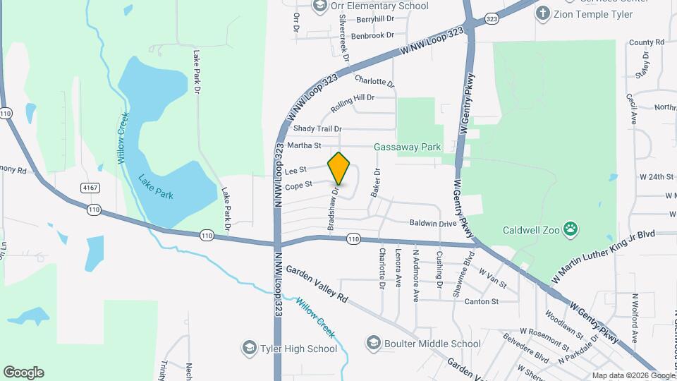 2007 Bradshaw Dr Map and Location Details