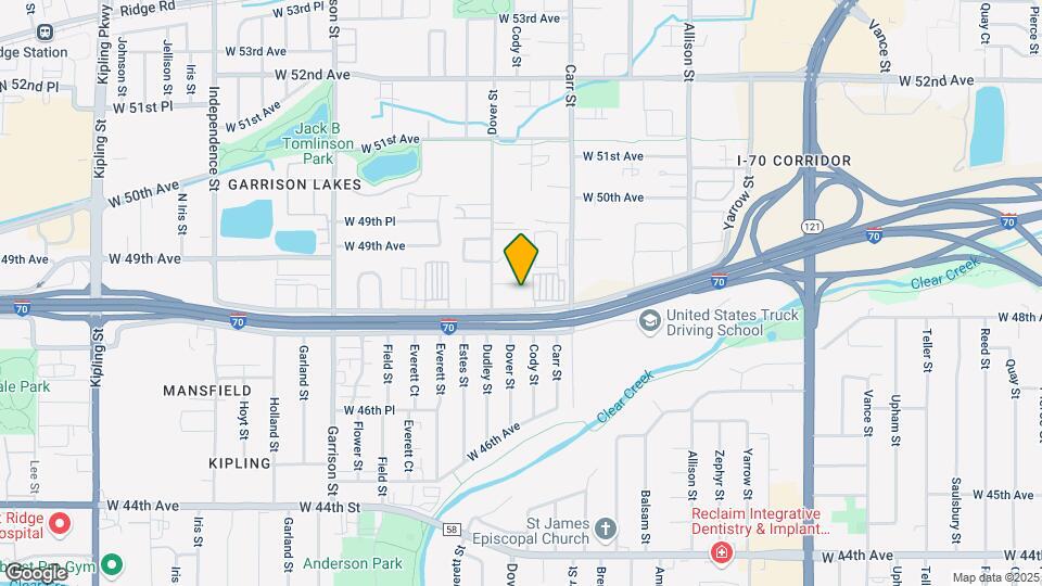 8534 W 48th Pl Mapa y Detalles de la Ubicación