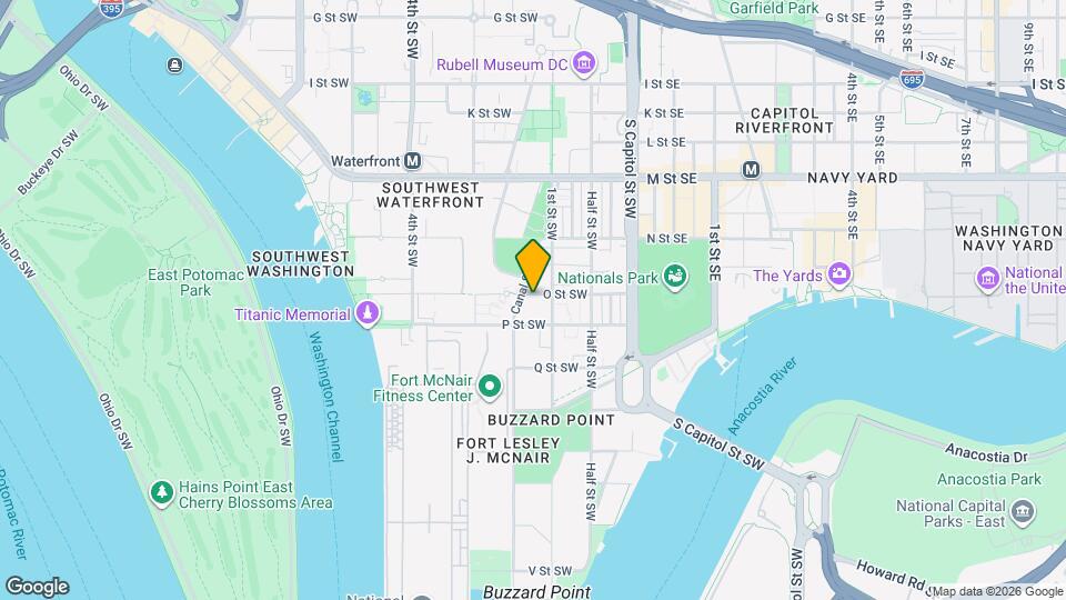 118 O St SW Map and Location Details