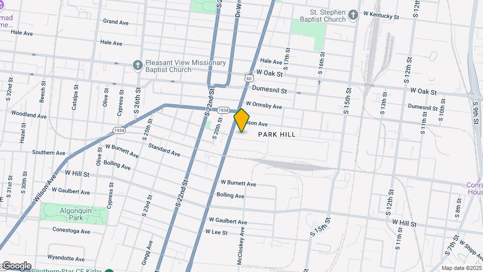 1749 St Louis Ave Map and Location Details