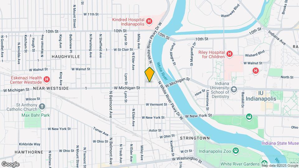 1702W W Michigan St Map and Location Details