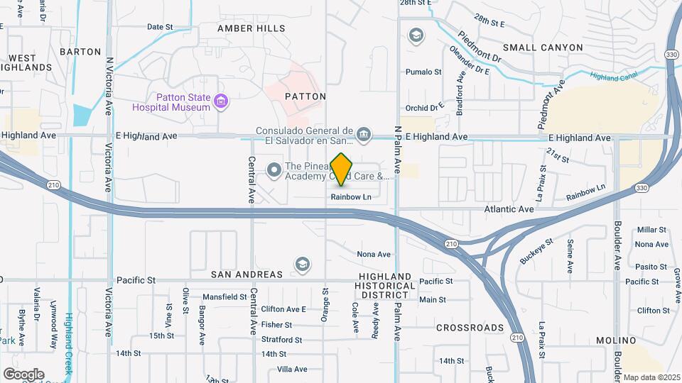 3438 Rainbow Ln Mapa y Detalles de la Ubicación