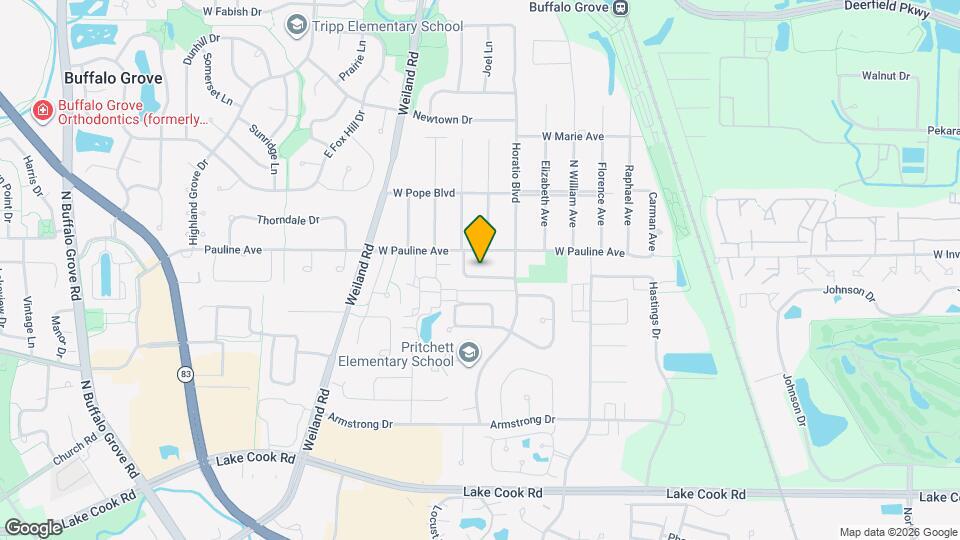 489 Ridgewood Ln Mapa y Detalles de la Ubicación