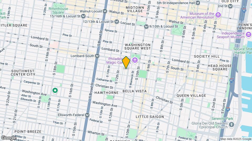 710 S 11th St Map and Location Details