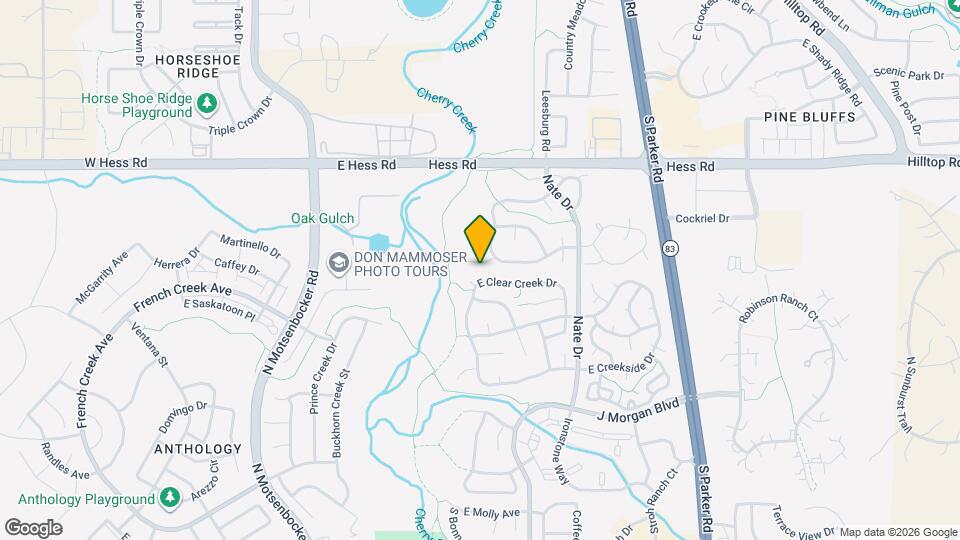 19016 E Bellisario Creek Pl Map and Location Details
