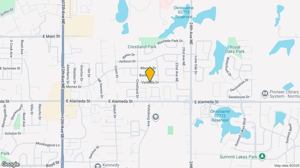 2002 Vanessa Dr Map and Location Details