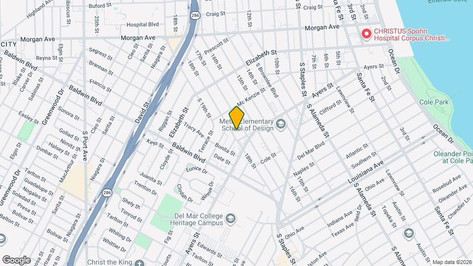 1650 18th St Map and Location Details