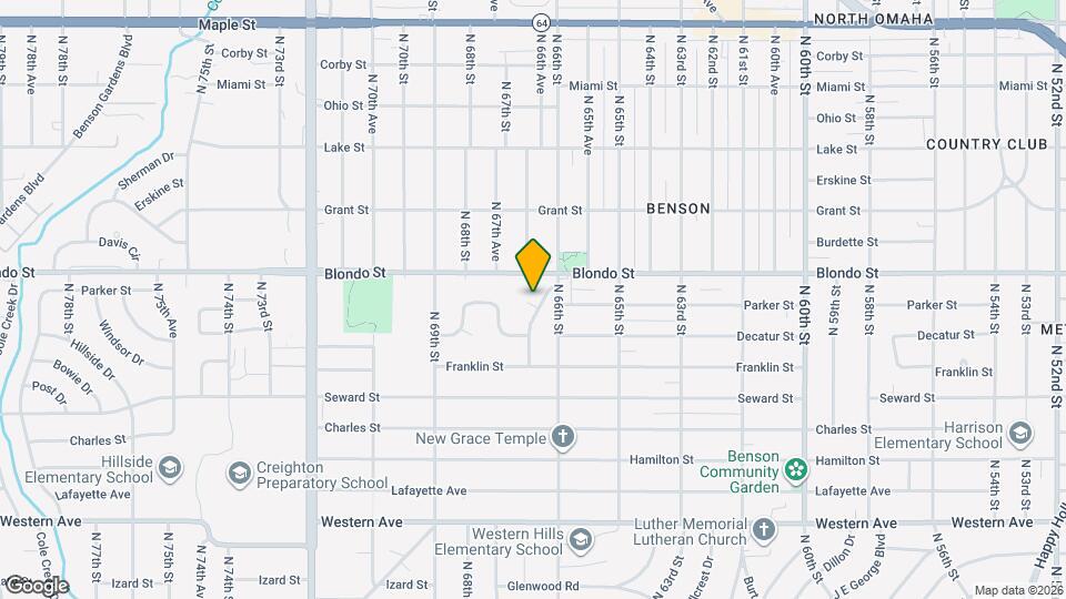 1820 Mayfield Ave Map and Location Details