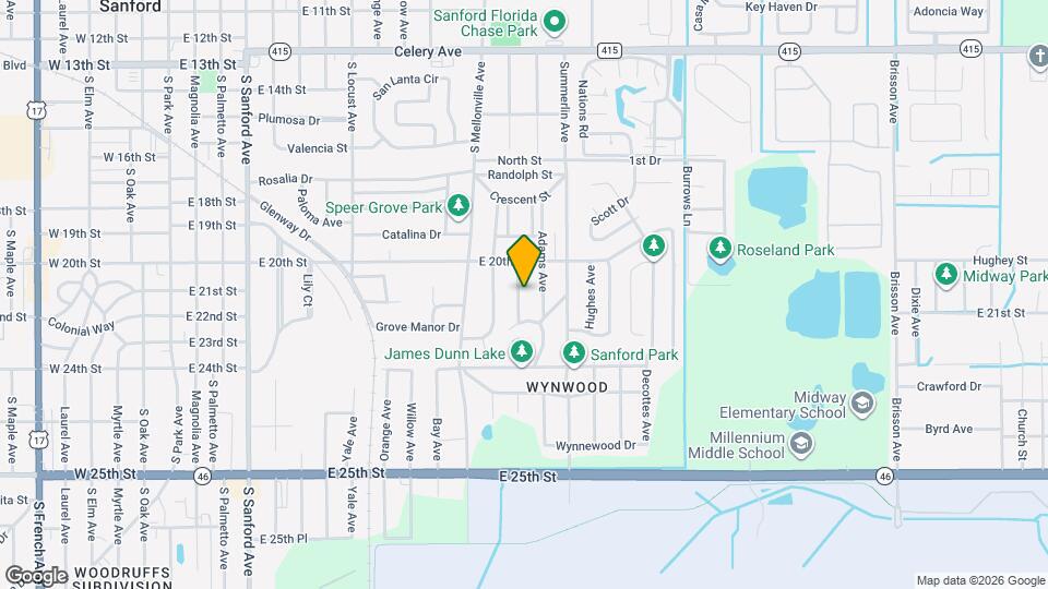 2015 Jefferson Ave Map and Location Details