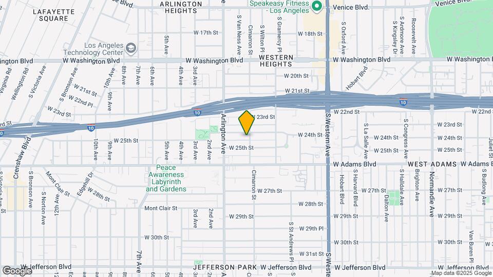 2232 W 24th Map and Location Details