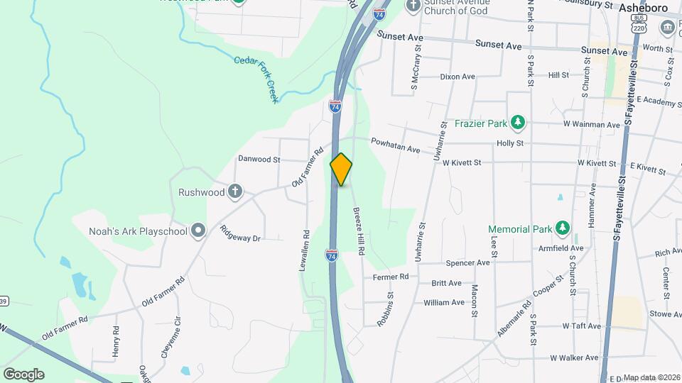 716 Breeze Hill Rd Map and Location Details