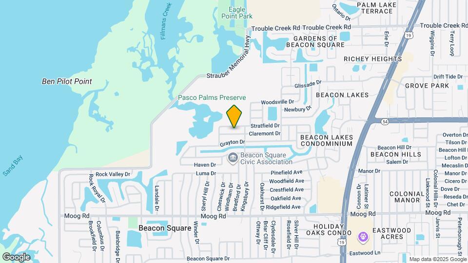 3919 Claremont Dr Map and Location Details