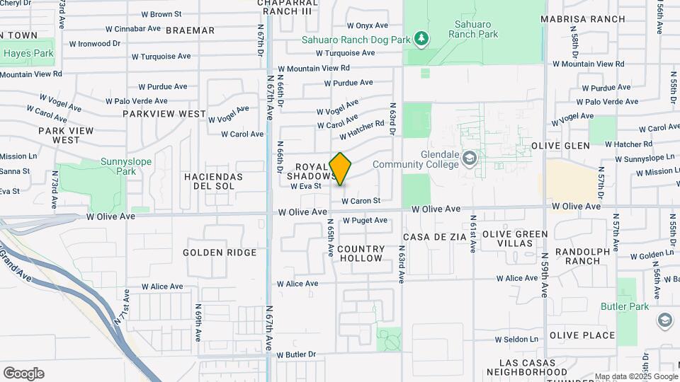 9026 N 64th Dr Map and Location Details