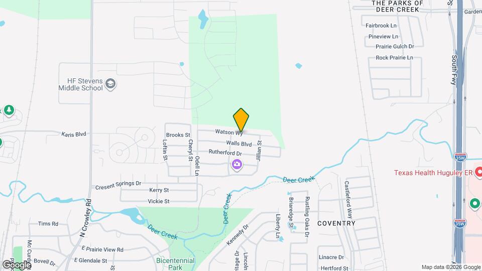 728 Rutherford Dr Map and Location Details