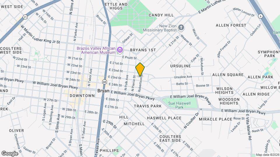 400 Robertson St Mapa y Detalles de la Ubicación