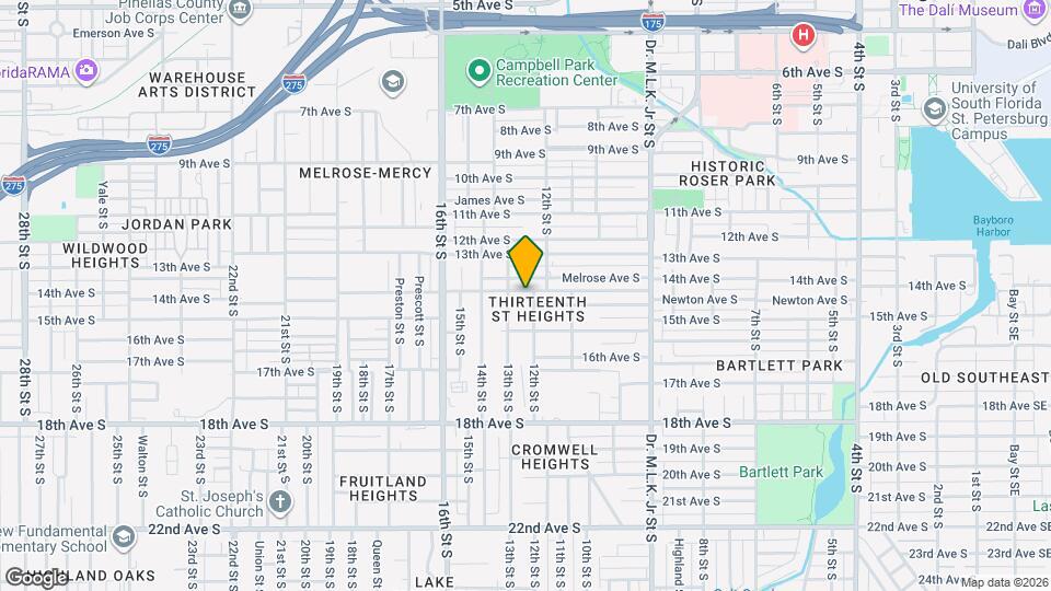 1401 12th St S Map and Location Details