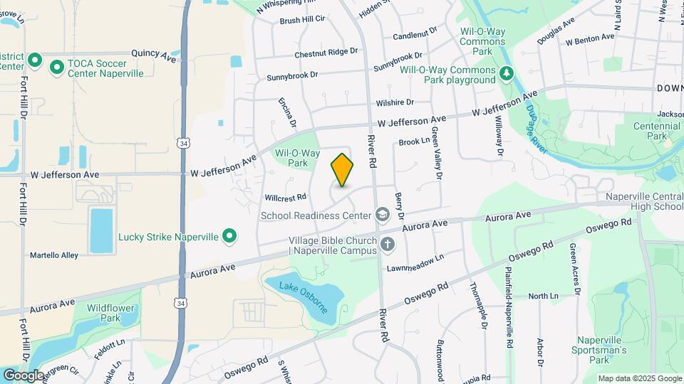 1329 Stonegate Rd Map and Location Details