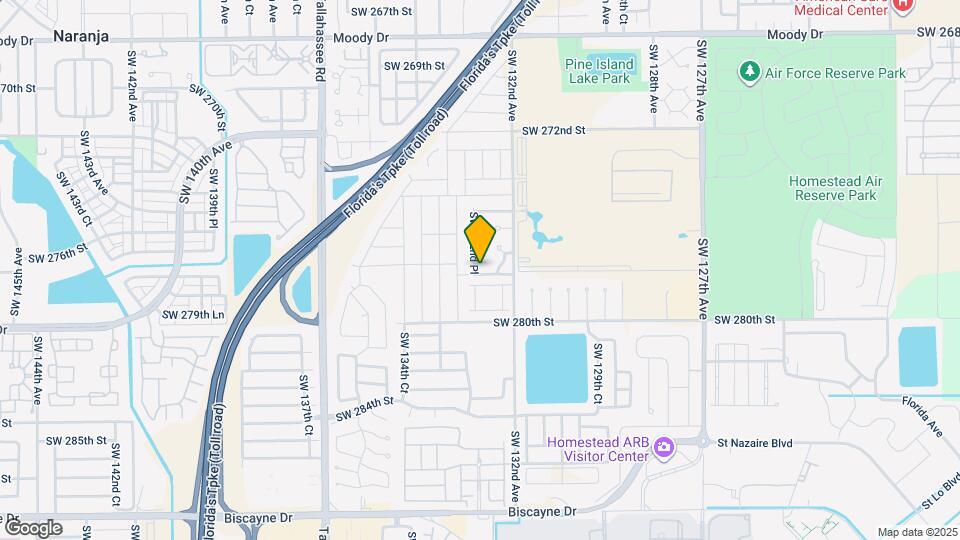 13269 SW 278th St Map and Location Details