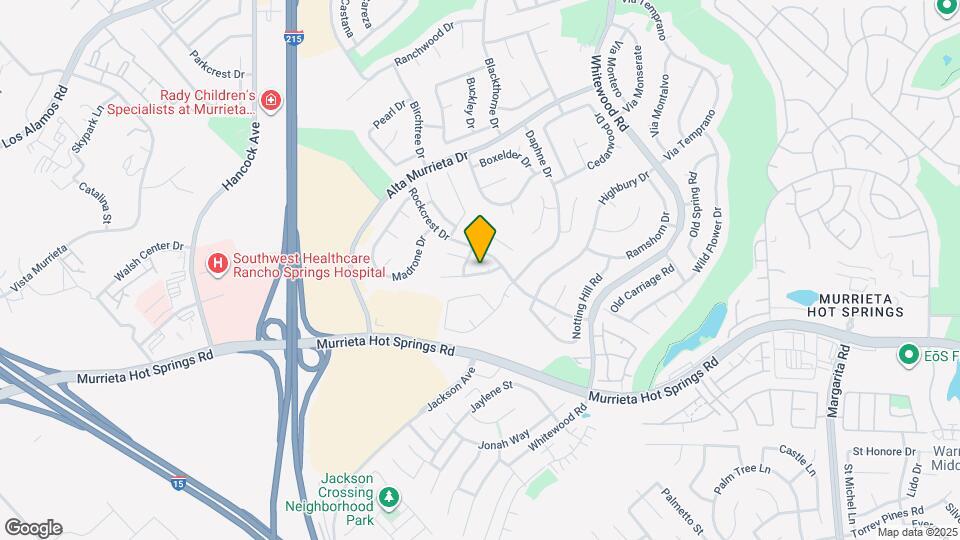 25750 Midas Ct Map and Location Details